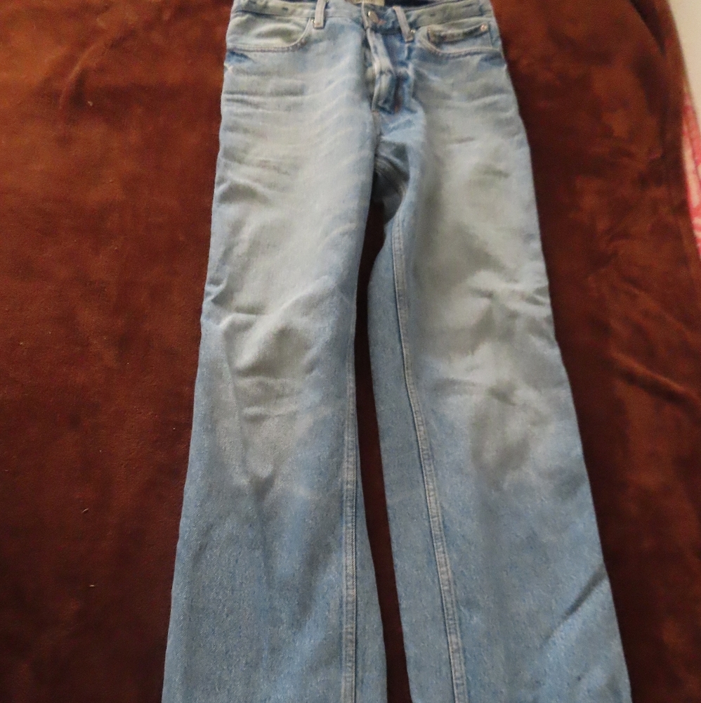 gauchere DOUBLE ZIPPER BOYFRIEND JEANS 32 (28x31)